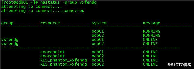 Configuring the SF 7.4.1 Oracle RAC cluster随笔