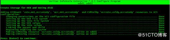 Configuring the SF 7.4.1 Oracle RAC cluster随笔