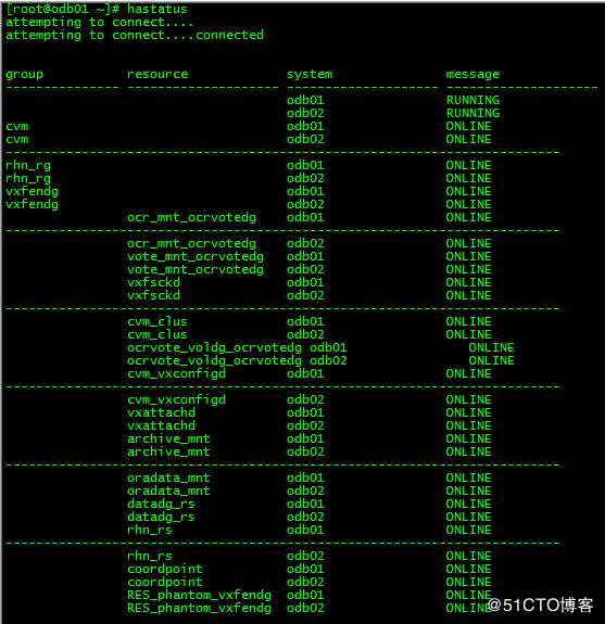 Configuring the SF 7.4.1 Oracle RAC cluster随笔