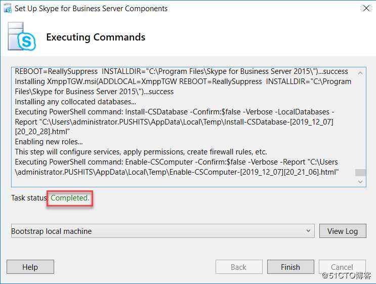 如何解决部署SFB时报错End Error Message from rewrite_2.0_rt?