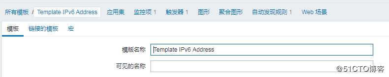 zabbix 监控 ipv6