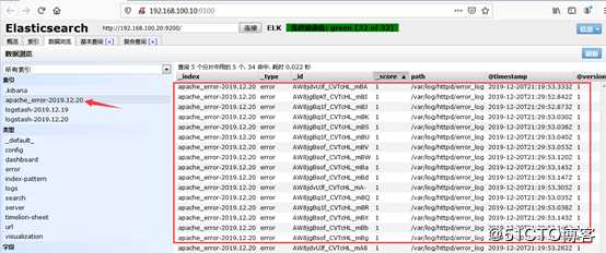 centos 7搭建ELK日志分析系统