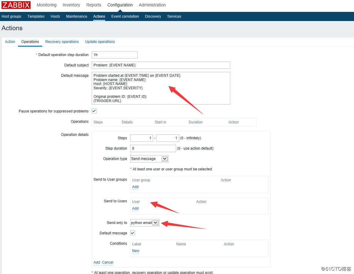 Zabbix4.0（三）钉钉，邮件，微信报警