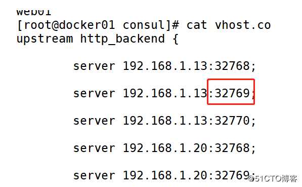 Docker + Consul + registrator实现服务发现及nginx反向代理