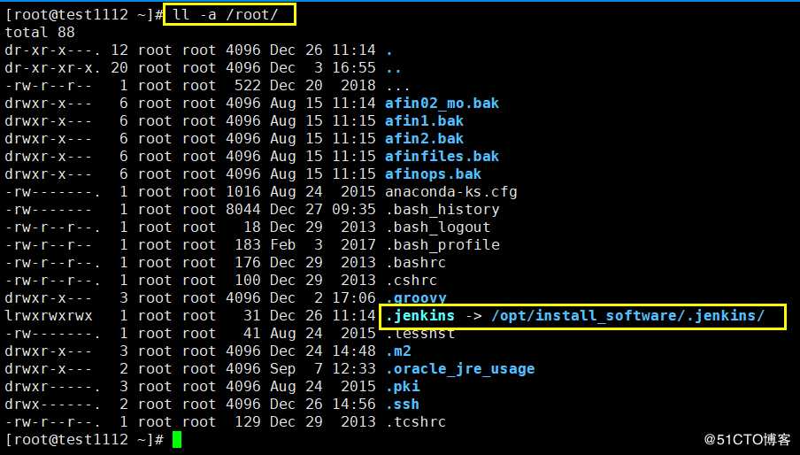 修改Jenkins默认/root/.jenknins路径
