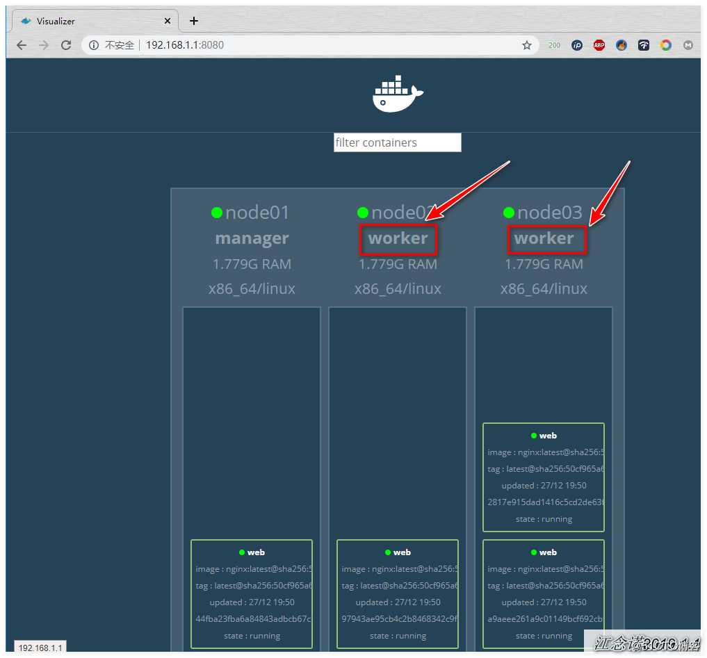 部署Docker swarm集群（一）