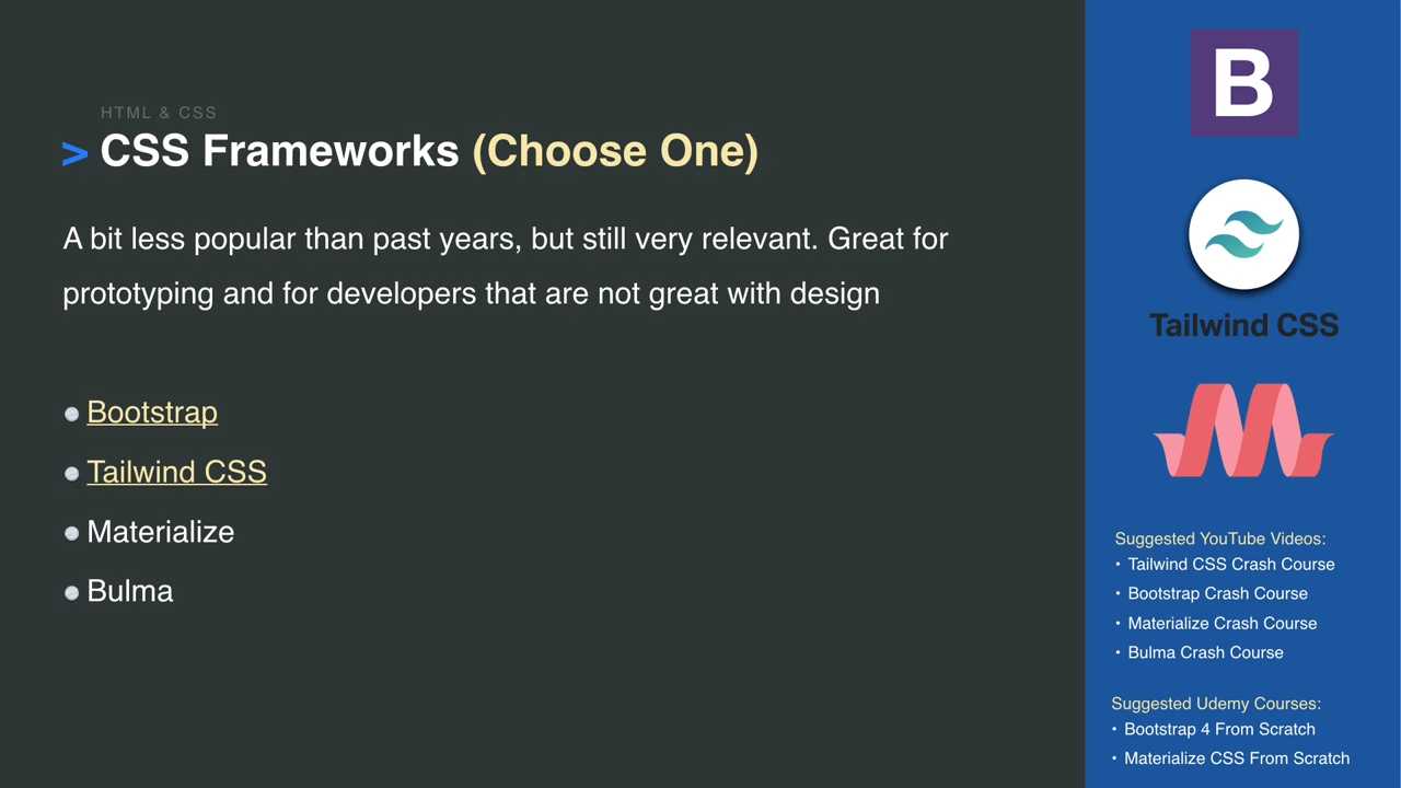 Bootstrap is still by far the most popular CSS framework, but there are a few other widely-used ones, too.