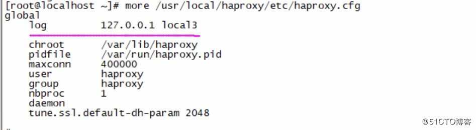 Haproxy + keepalived 负载均衡日志定制