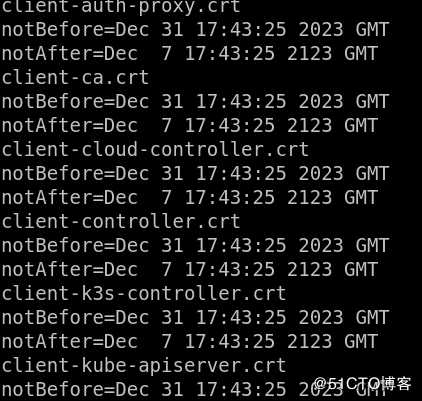 k3s 证书过期解决方法
