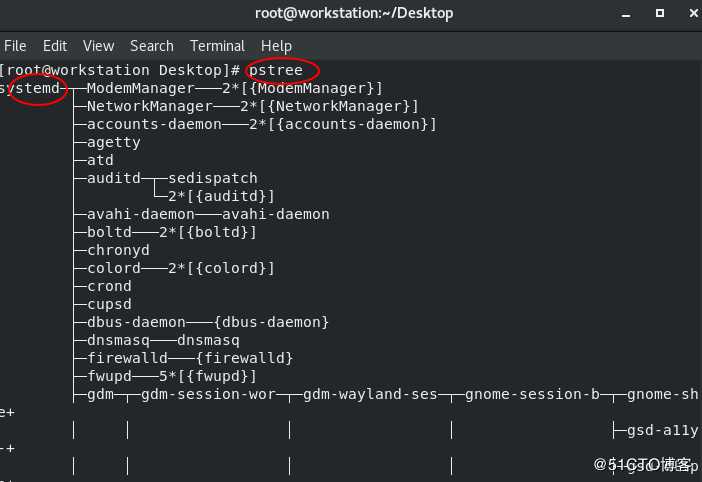 linux下的进程管理（进程的基本了解及查看pstree,ps,pgrep命令）