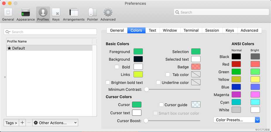 macOS用iTerm2打造超高B格终端