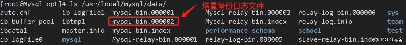 Mysql -- 完全备份 + 增量备份 + 恢复