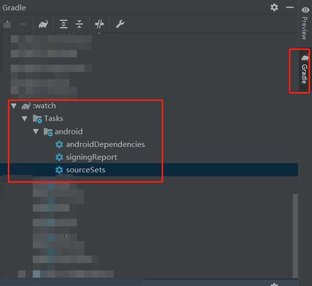 Gradle 查看源集的任务