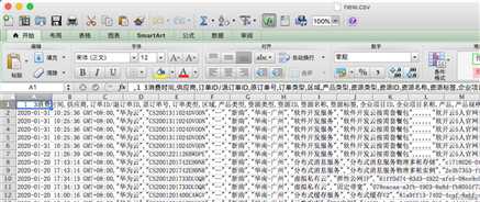 Mac显示Excel中文乱码问题