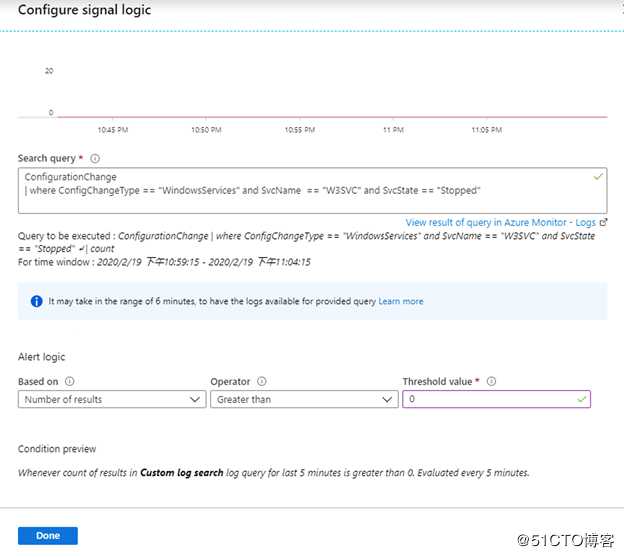 使用Azure Monitor监控服务运行状态