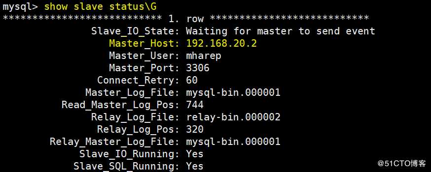 MySQL高可用之MHA部署